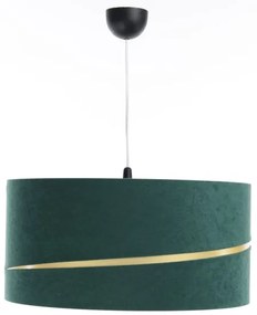 Lampadario a sospensione con filo SWING 1xE27/60W/230V verde/oro