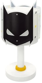 Dalber 61801N - Lampada LED per bambini DARK HERO 1xG4/4W/230V bianco/nero