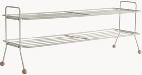 Scarpiera con pomelli in legno Bill