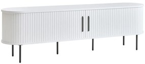 Mobile TV bianco 180x56x45 cm Nola – Unique Furniture
