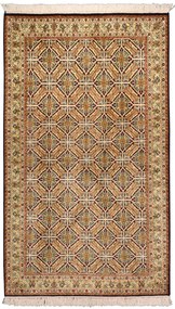 Cashmere Silk Tappeto orientale 160x90 Beige (Indian) Annodato A Mano