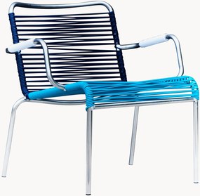Set di 2 poltroncine da giardino fatte a mano Mya Spaghetti, impilabili