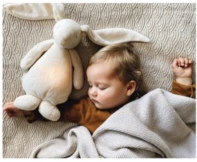 Moonie - Amico di coccole con una melodia e luce coniglietto crema