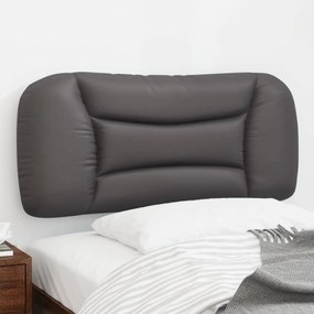 Cuscino Testiera Grigio 90 Cm İn Similpelle /