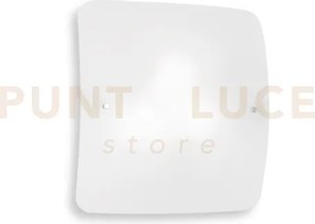 Celine plafoniera in vetro e meallo 4 luci attacco e27 l.49cm