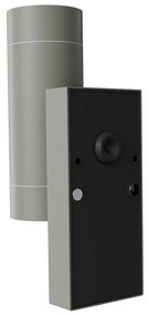 Applique Bidirezionale IP65 2xGU10 con sensore Movimento - Grigia