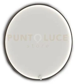 Oslo-pa45 n lampada da parete-soffitto diametro 45cm nero opaco led...