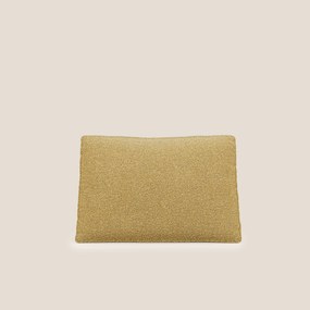 Nettuno cuscino schienale realizzato in tessuto bouclè impermeabile T07 giallo