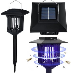 Lampada solare a LED J-22 Black