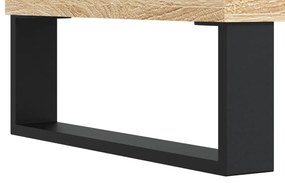 Mobile Porta TV Rovere Sonoma 69,5x30x50cm in Legno Multistrato