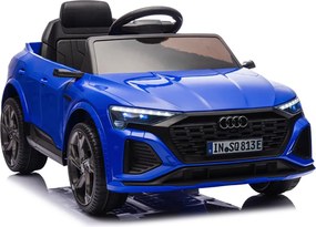 Macchina Elettrica per Bambini 12V Licenza Ufficiale Audi SQ8 E-Tron con Telecomando e Sedile Pelle Blu...