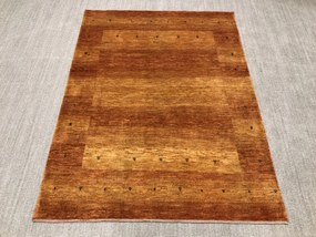 Loribaft Tappeto 150x200 Giallo (Iran) Annodato A Mano