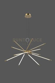 Sospensione 12 luci tabular md18001070-12agol oro