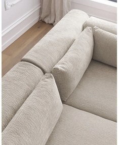 Divano angolare beige (variabile) Jeanne - Bobochic Paris