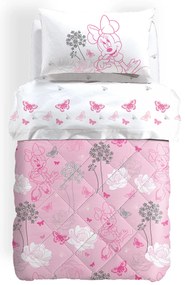 Trapunta Singolo Minnie natural Cartoons, in cotone CALEFFI
