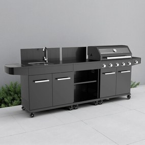 LEVOR - barbecue 5 fuochi + 1