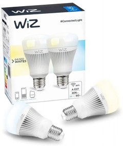 SET 2x Lampadina LED Dimmerabile E27/11,5W/230V 2700-6500K Wi-Fi - WiZ