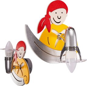 Lampada da parete PIRATE YELLOW 4717