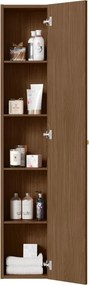 Colonna per mobile bagno LOA RANDAL 1 anta P 25 x L 30 x H 165 cm NOCE E ORO laminato truciolare
