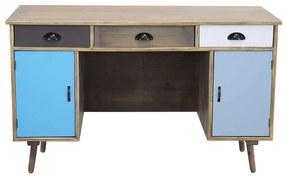 ADELINE - scrivania in legno colorato