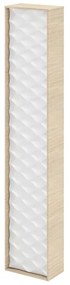 Colonna per mobile bagno Neo Frame SENSEA 1 anta P 17 x L 30 x H 154 cm laccato legno