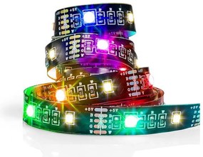 Nedis BTLS20RGBW - Striscia LED RGB Dimmerabile SmartLife 2,4m LED/4W/5V
