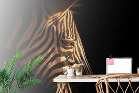 Carta da parati – Ritratto di zebra