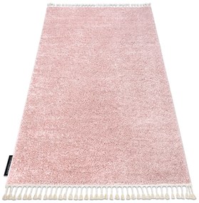 Tappeto BERBER 9000 rosa Frange berbero marocchino shaggy - PRODOTTO DI SECONDO GRADO