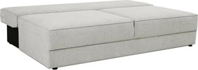 Divano grigio chiaro allungabile/con contenitore 202 cm Dora – Scandic
