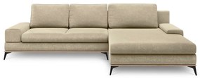 Divano letto angolare beige, angolo destro Planet - Windsor &amp; Co Sofas