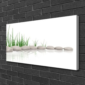 Quadro su tela Pietre Erba Arte 100x50 cm