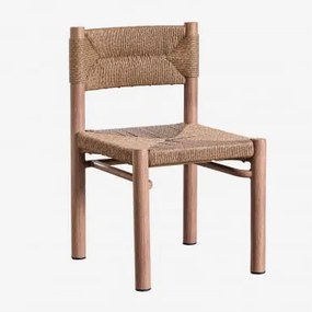 Confezione da 2 sedie da giardino Greitiel NATURAL - Sklum