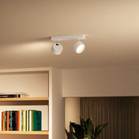 Philips - Faretto LED BRACIA 2xLED/5,5W/230V bianco