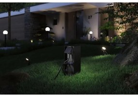 Paulmann 94700 - Colonna presa esterna RIO 2Z SCHUKO 230V IP44