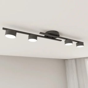 Plafoniera FRAGMENT 4xGX53/12W/230V nero