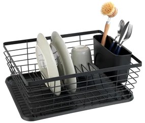 WENKO 54766100 - Scolapiatti BLACK OUTDOOR KITCHEN 36x30 cm nero/nero
