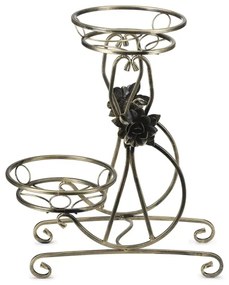 Portafiori 64x54 cm oro