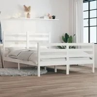 Giroletto Bianco in Legno Massello di Pino 120x200 cm cod mxl 56839