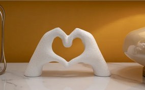 Scultura Lover White Cm 25X7,5X13,5