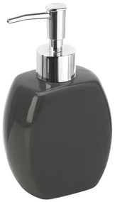 Dispenser sapone liquido da appoggio ceramica grigio