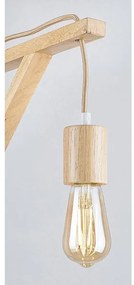 Rabalux 71028 - Lampada da parete UBUL 1xE27/60W/230V faggio