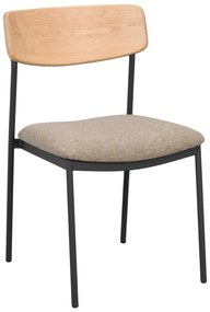 Sedie da pranzo in colore beige-naturale in set da 2 Maymont - Rowico