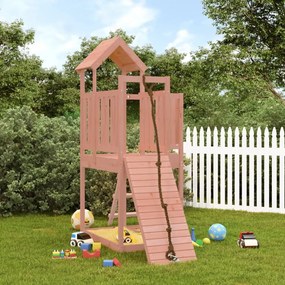Casetta Con Arrampicata İn Legno Massello Di Douglas /
