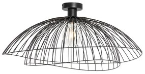 Plafoniera di design nera 66 cm - Pua