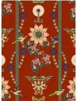 Mindthegap Carta da parati Lin Yuan - Red/ Pink/ Green/ Yellow