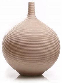 Vaso in ceramica 24 cm beige