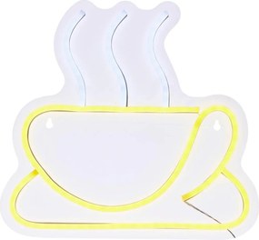 Atmosphera - Decorazione da parete LED effetto neon CAFÉ LED/5V