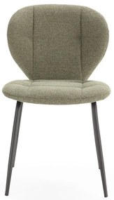 Sedie da pranzo in set verdi 2 pz Maori – Marckeric