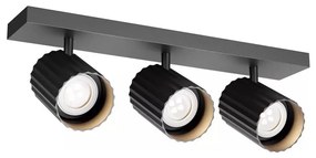 Redo 01-3406 - Faretto DELPHI 3xGU10/7W/230V nero