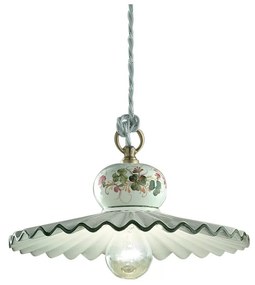 Ferroluce Classic  Roma 1-light suspension lamp  C396